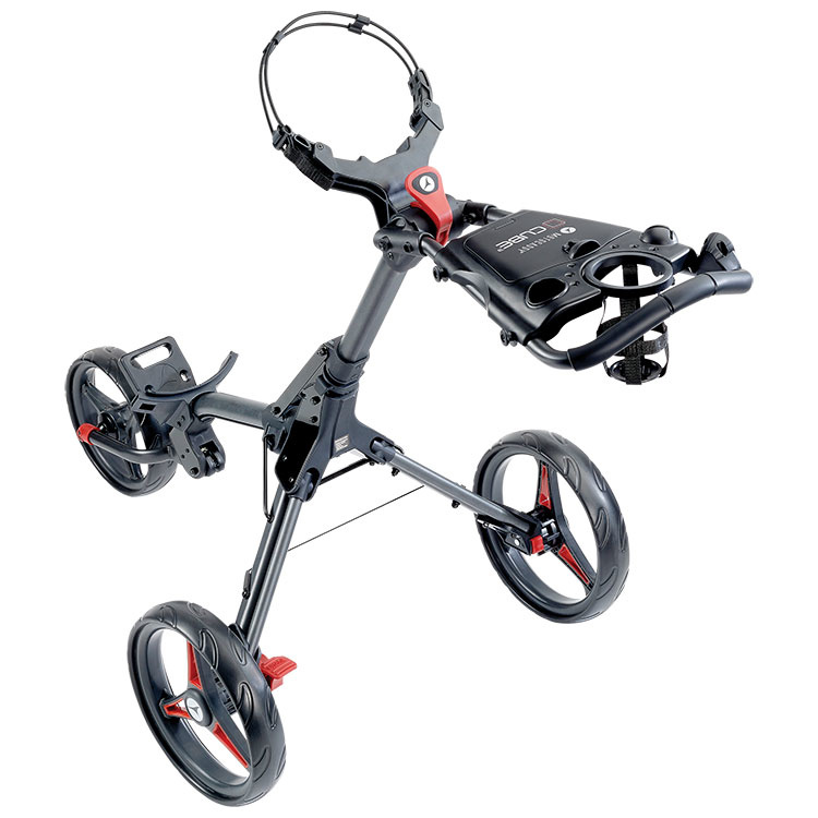 Motocaddy CUBE Push Trolley | Graphite / Red