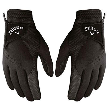 Callaway Thermal Grip Glove Pair Black Ladies