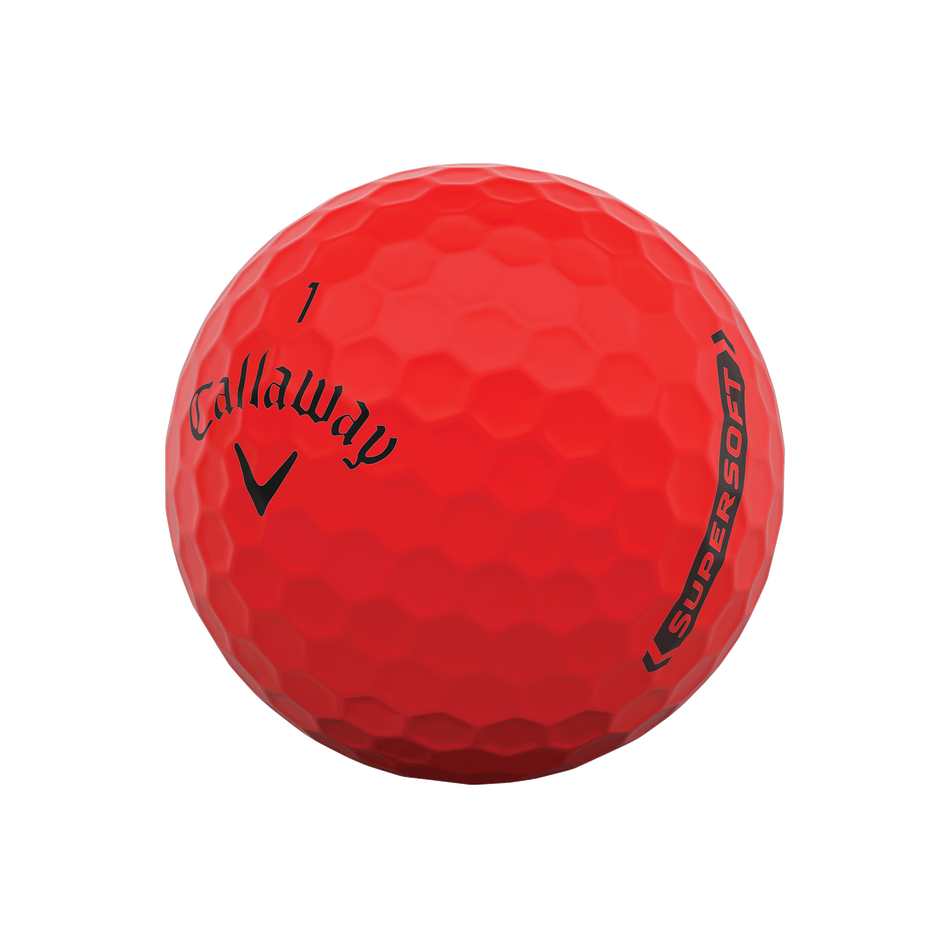 Callaway | Golf Balls | Supersoft | Matte Red