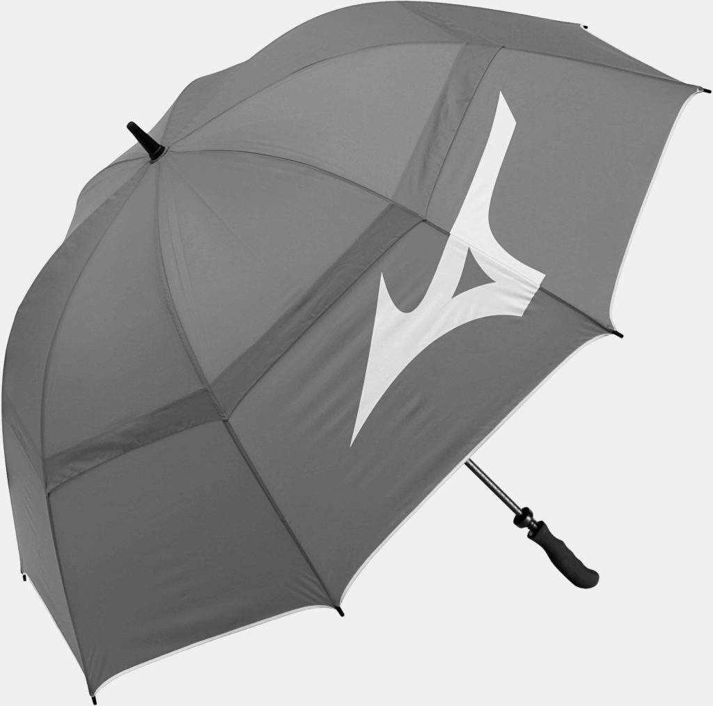 Mizuno Tour Twin Canopy Umbrella | Grey / Blue