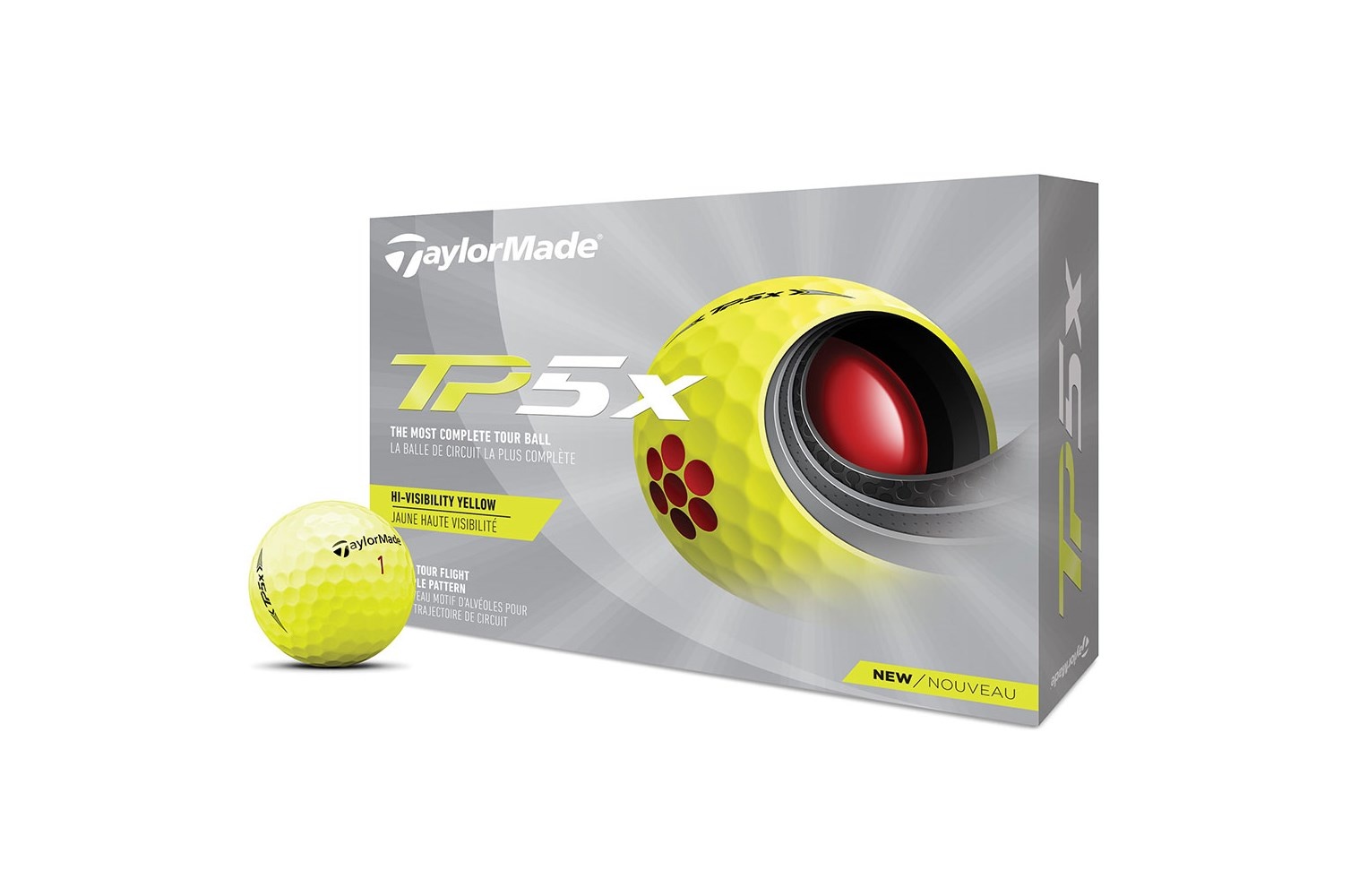 Taylormade | TP5x | Yellow front box