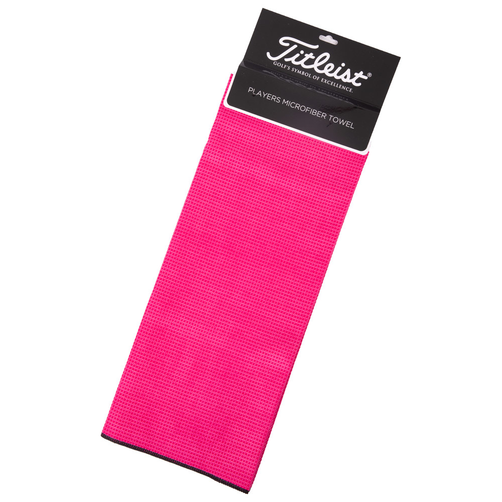 Titleist | Microfiber Towel | Pink Out | TA20MFTWLPO-15