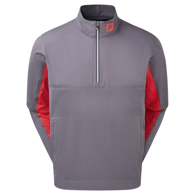 87983 | FJ HydroKnit 1/2 Zip | Charcoal with Brght Red & White