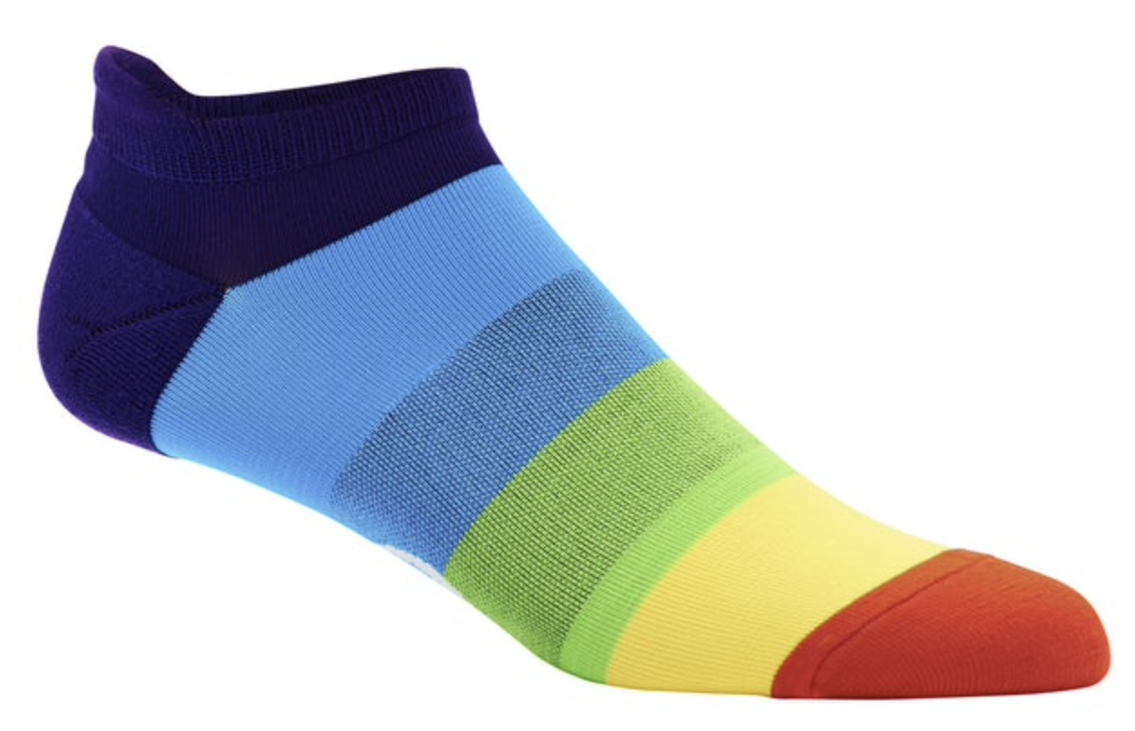 G/Fore G4LS22A20LOW | Ladies Rainbow Stripe Low | Hyacinth