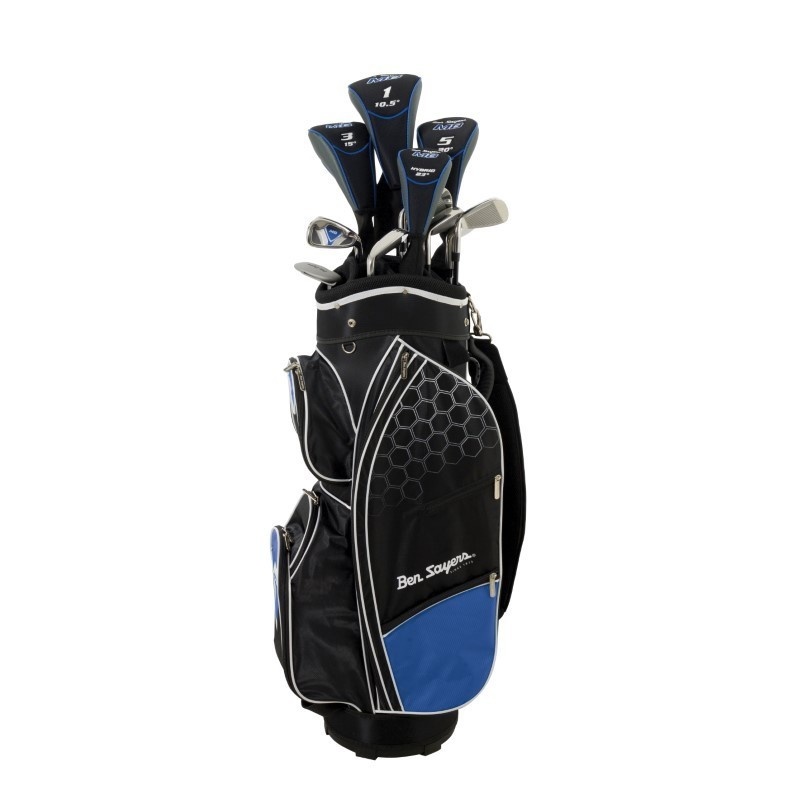 Golfset Ben Sayers M8 Graphite Cartbag + 1 inch Mens  Rechtshandig  6454
