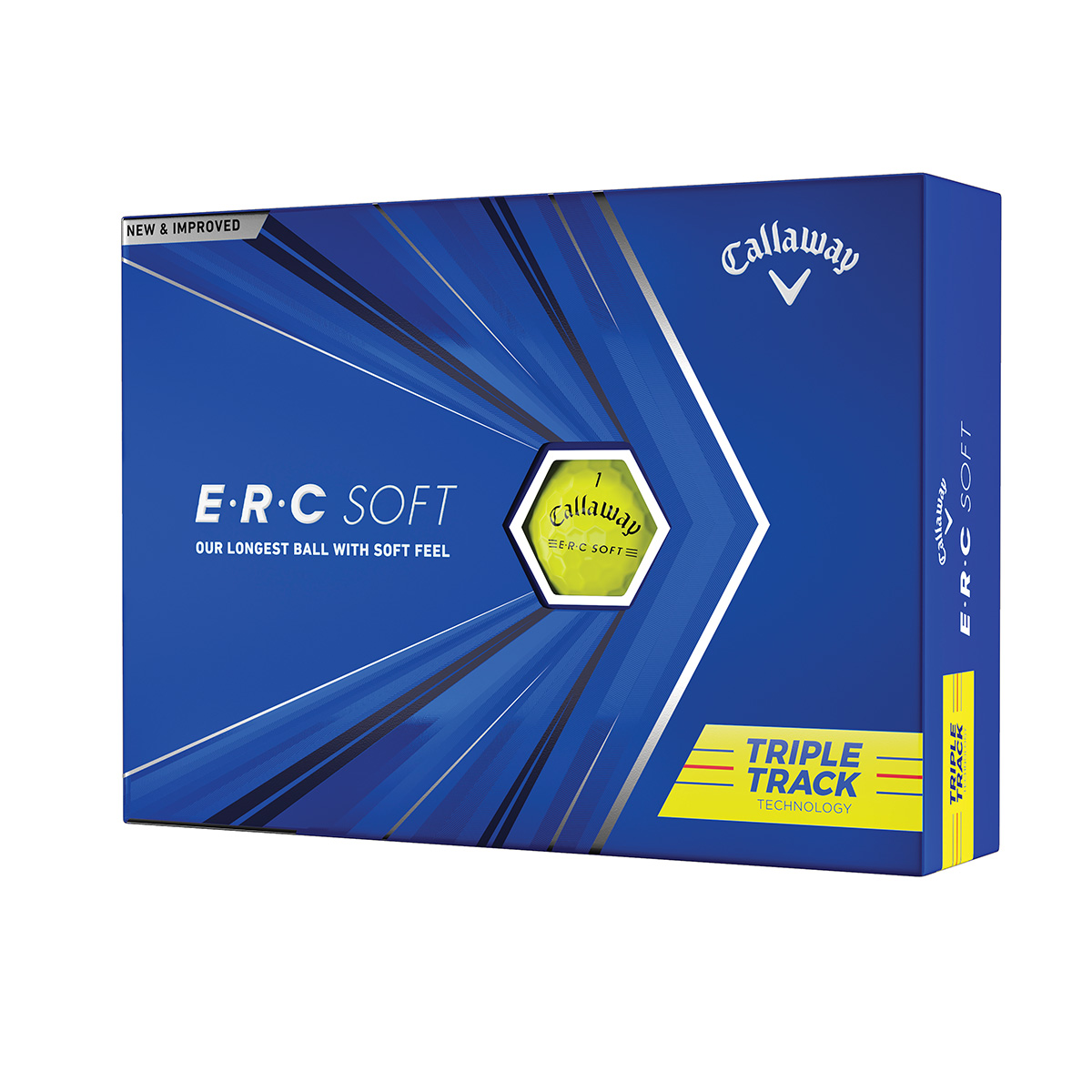 Callaway | ERC Soft | Triple Track | Yellow