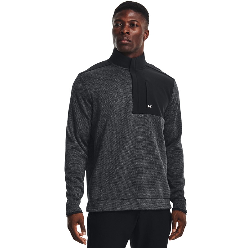 UA Storm Sweater Fleece | Black / White