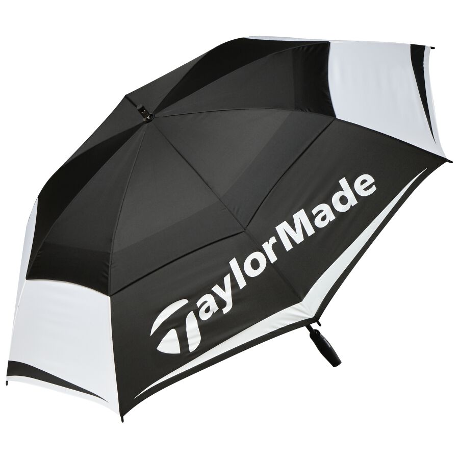 Taylormade | Double  Canopy 64" Umbrella | Black / White