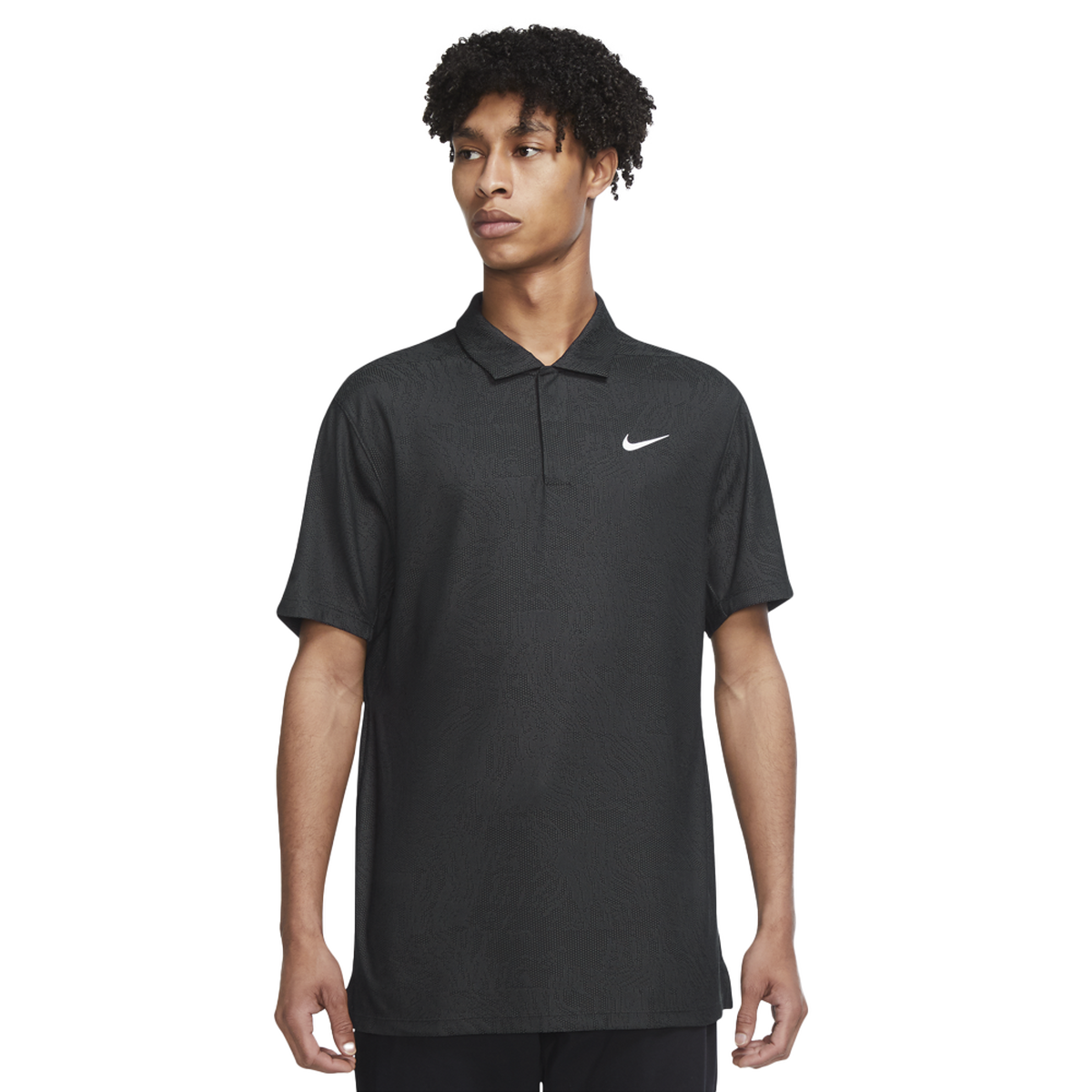 Nike | DH0711-070 | Dri-FIT | ADV Tiger Woods Golf Polo | Black