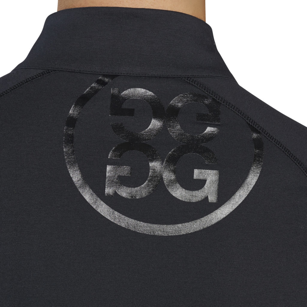 G/Fore | G4MS21K79 | Mens | Luxe State Mid Tech Jersey Quarter Zip | Onyx