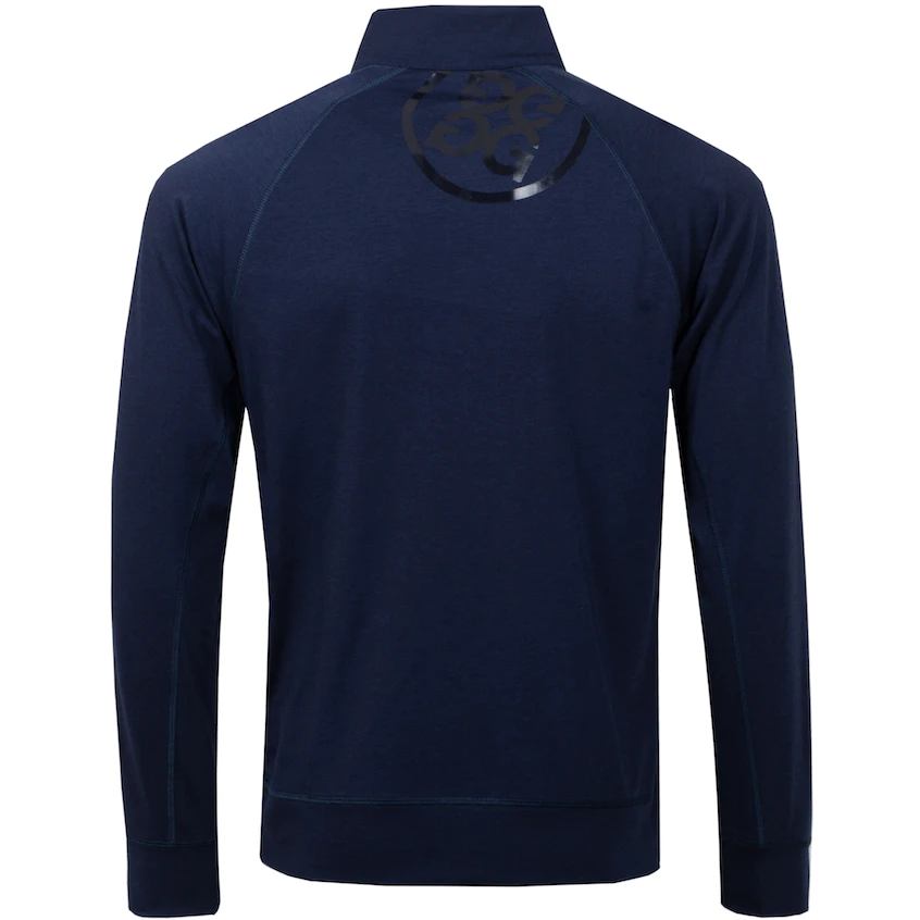 G/Fore | G4MS21K79 | Mens | Luxe State Mid Tech Jersey Quarter Zip | Twilight