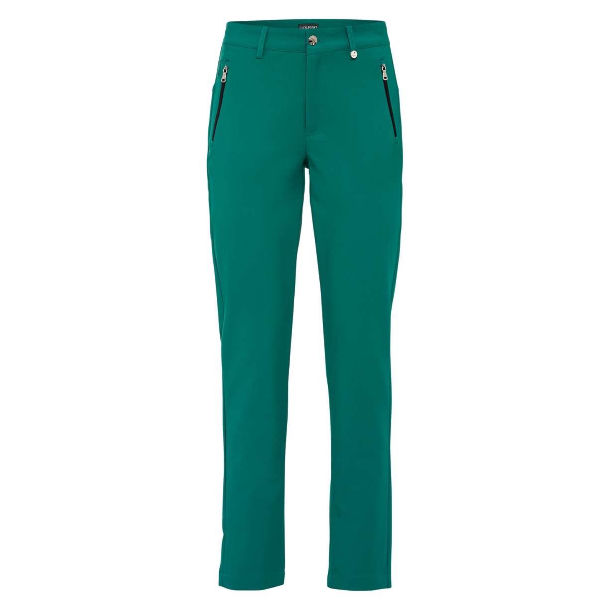Golfino | 5462325-637 | Waterrepellent Slim fit 7/8-length with Stretch Component | Rich Green
