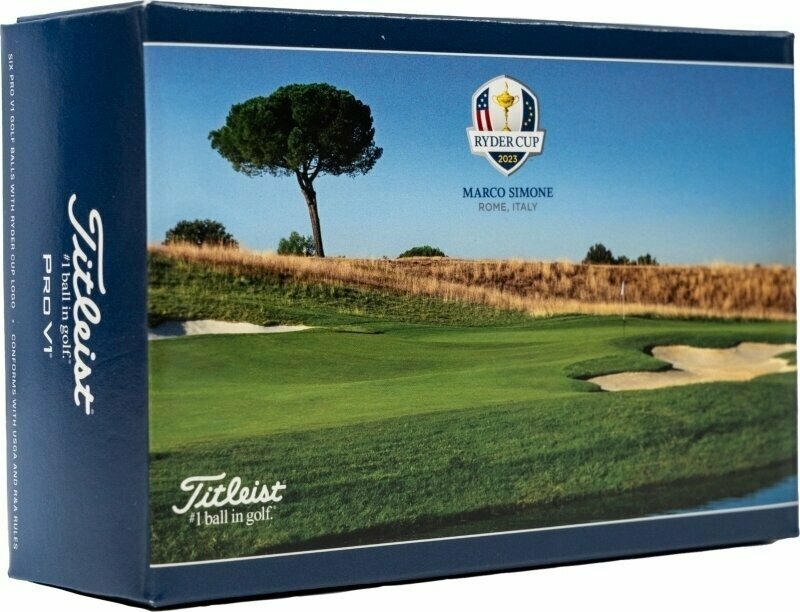 Titleist | Pro V1 | Ryder Cup | 2023 | Two Sleeve Pack