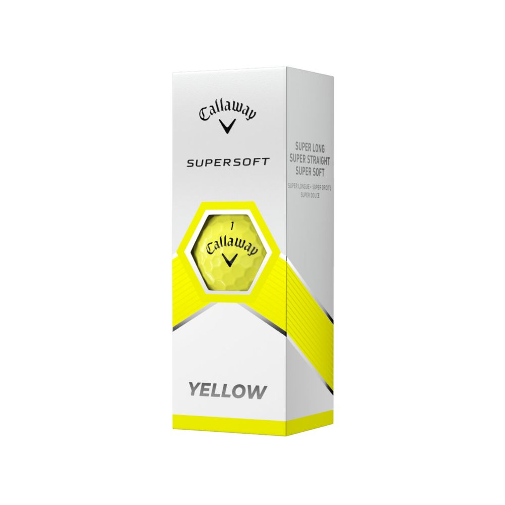 Callaway | Golf Balls | Supersoft | Yellow |