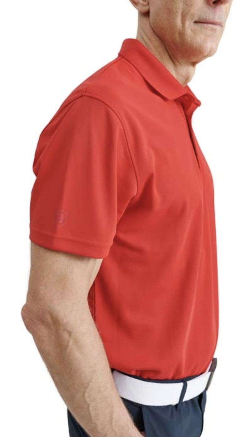 Abacus | 6724-400 | Cray Drycool Polo | Red