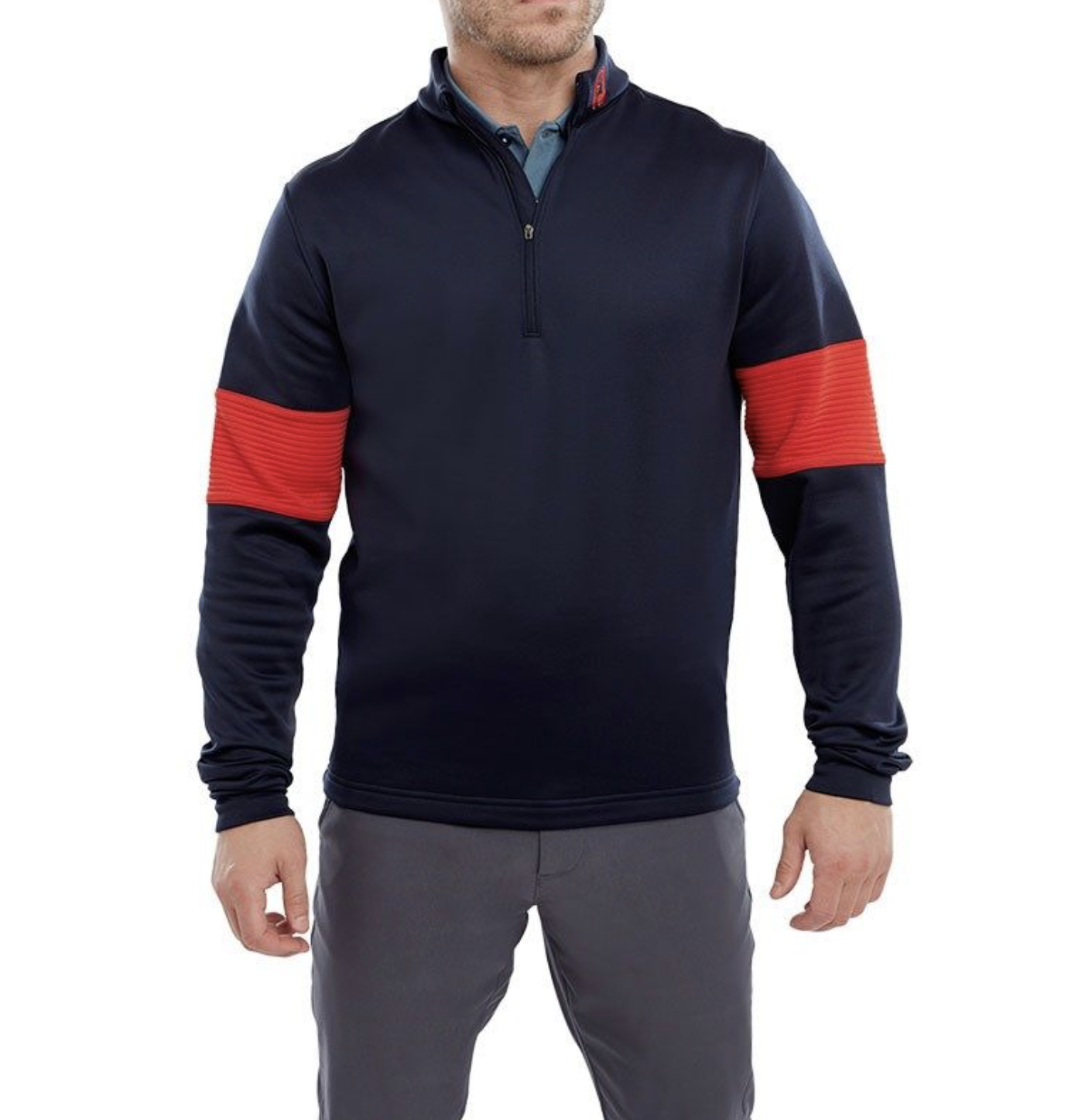 Footjoy | 88831 | Ribbed Chillout XP | Navy / Bright Red