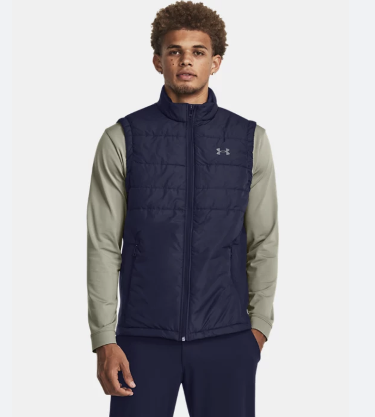 Under Armour | 1378497-410 | Storm Session Golf Vest | Midnight Navy / Pitch Gray