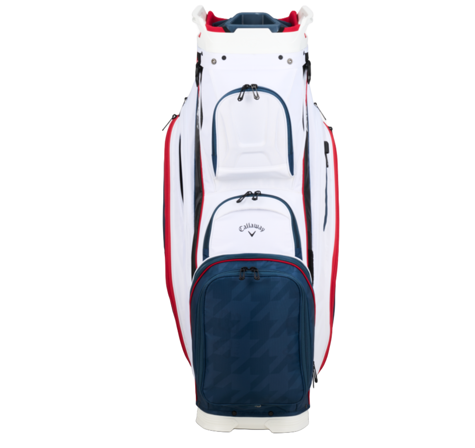 Callaway | 5124093 | Org 14 | Cartbag  | White/Navy Hounds/Red
