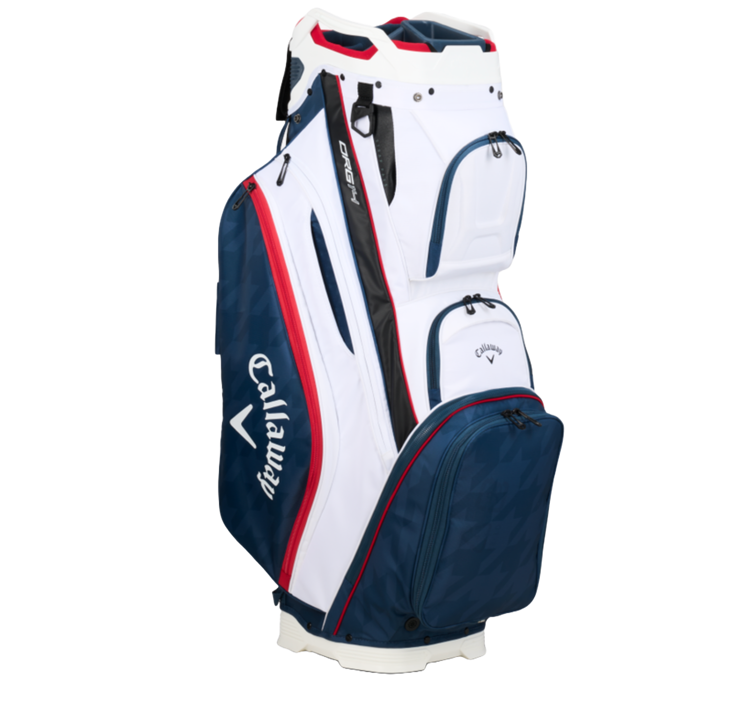 Callaway | 5124093 | Org 14 | Cartbag  | White/Navy Hounds/Red