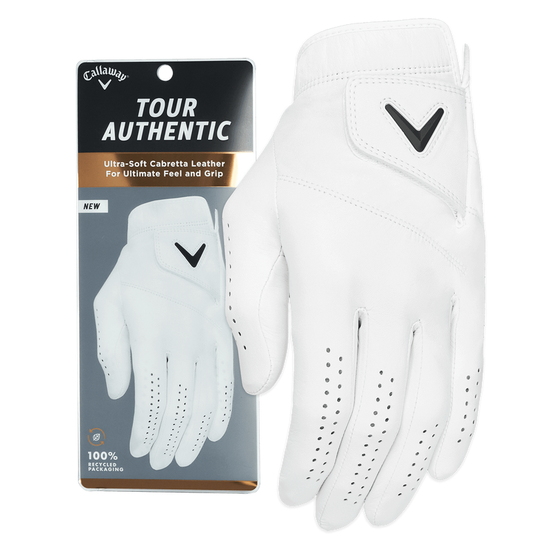 Callaway | Tour | Authentic | Glove | Mens | white | Glove out box