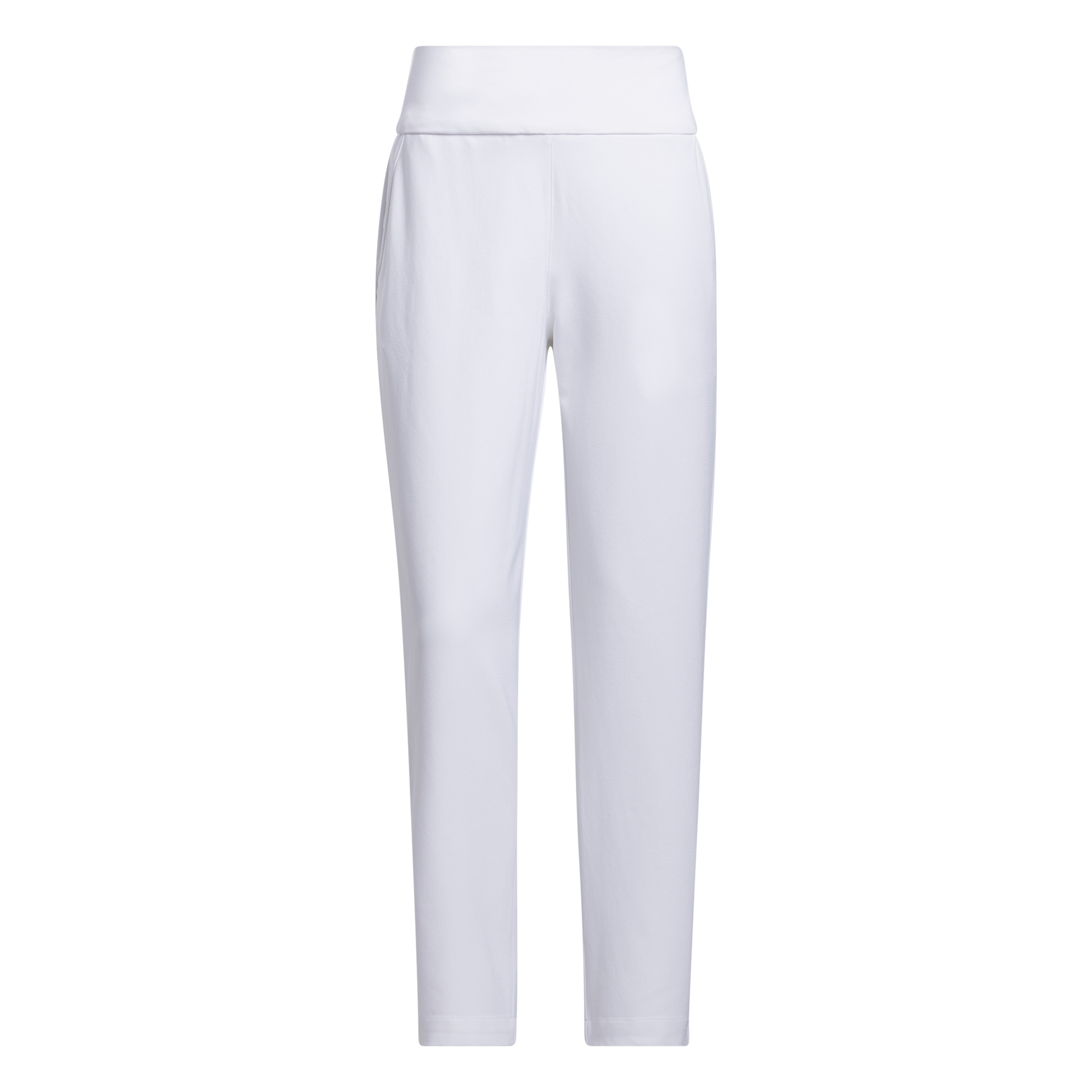 Adidas | IP4287 | Ultimate365 Solid Ankle Trousers | White Front view