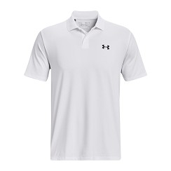 Under Armour | 1377374-100 | Performance 3.0 Polo | White/Pitch Gray